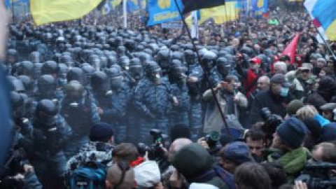 Потасовка у Кабмина.