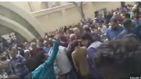 В Єгипті прегремел вибух. Скріншот відео