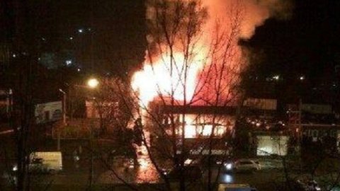 В Одесі загорівся фітнес-клуб, де тренуються поліцейські
