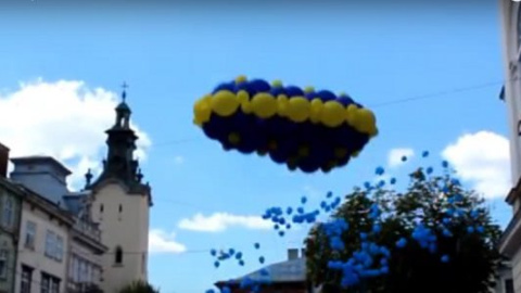 День міста у Львові: флешмоб під стінами ратуші