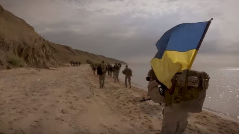 Сьогодні відзначається День морської піхоти. Скріншот youtube/Військове телебачення України