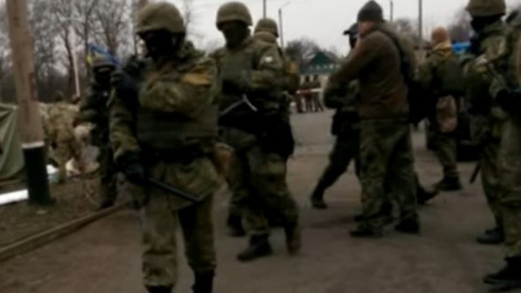 У "Штабі блокади" заявили про захоплення їх редуту. Скріншот відео