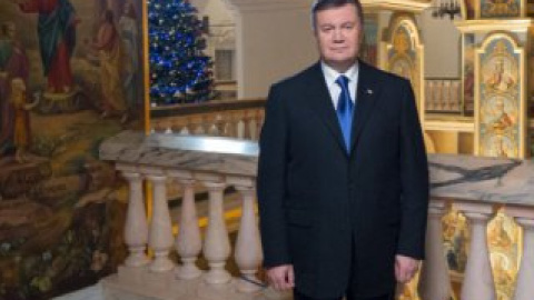 Янукович поздравил украинцев с Новым годом. Фото пресс-службы президента
