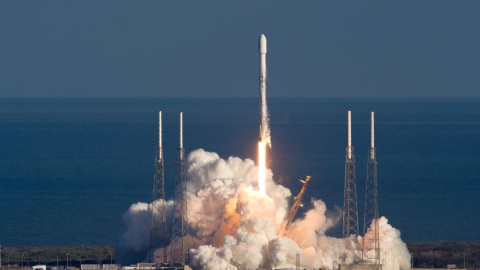 Пуск відбувся з космодрому на мисі Канаверал у Флориді. Фото: twitter.com/SpaceX
