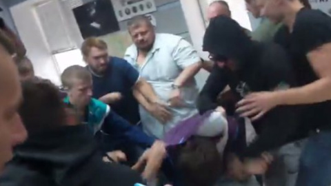 Депутати Мосійчук та Лозовий побили Дурнєва на прес-конференції
