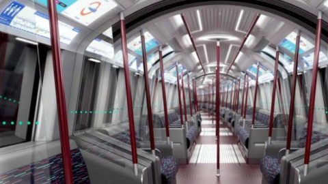 ​Новые вагоны лондонской подземки похожи на космические корабли