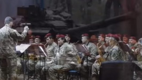 До Дня Збройних сил військові зняли відео під супровід президентського оркестру