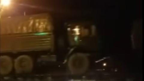 Росія почала великомасштабні навчання ВДВ з бойовою стрільбою в Криму. Скріншот YouTube