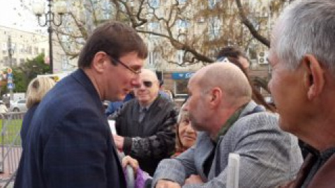 Порошенко и Луценко на митингах работают дуэтом