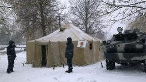 Приведены в готовность 10 единиц тяжелой инженерной техники. Фото: пресс-служба ГосЧС