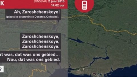 Слідство опублікувало перехоплену розмову бойовиків. Фото: скріншот з youtube