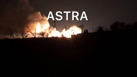 В Крыму раздались взрывы на военном аэродроме "Джанкой". Возник пожар