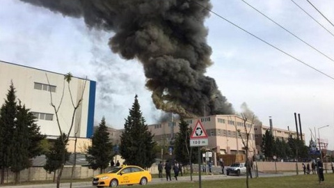 Опубліковані фото і відео з місця вибуху хімічних речовин в Туреччині, постраждали 29 людей