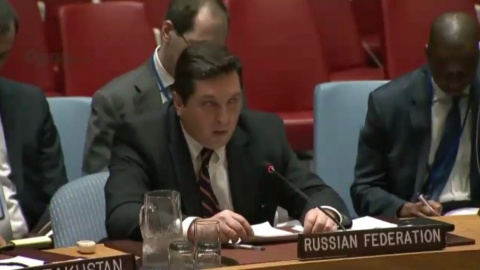 Сафронков в ООН відповів на звинувачення в підтримці Асада. Скріншот відео