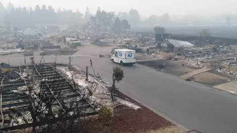 Опубліковано відео "пост-апокаліптичній" Каліфорнії після пожежі. Фото:
