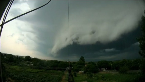 Гроза в Одесі. Скріншот відео 