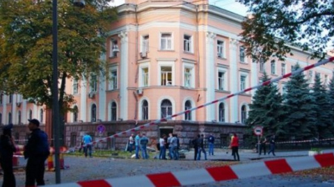 З'явилося відео з місця вибуху в Одесі