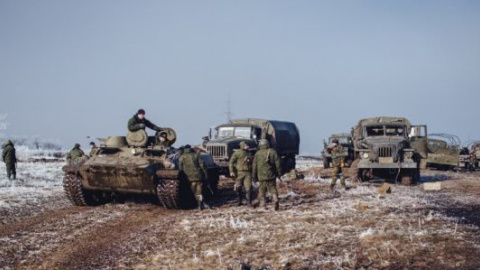 Бойовики обстріляли мінами позиції військових у Красногорівці
