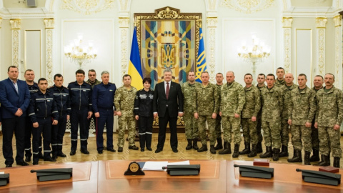 Порошенко нагородив 6 людей орденом Богдана Хмельницького II та III ступеня. Фото:president.gov.ua