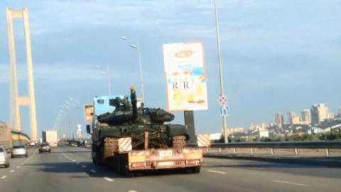 У Києві зафіксували танки