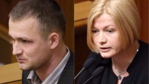 Перепалка произошла во время представления альтернативного закона президента Петра Порошенко.
