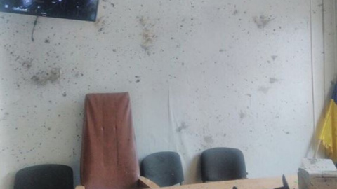 Во время суда в Никополе взорвали 2 гранаты. Фото: facebook.com/PoliceDniproRegion