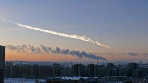 Метеорит рухнул в Челябинской области утром. Фото: @BBCWorld