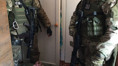 Затримання бойовика СБУ. Фото: ssu.gov.ua