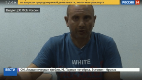 Андрей Захтий в эфире "Россия 24". Скриншот 