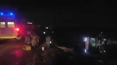 За останніми даними, відомо про п'ятьох загиблих і 13 постраждалих. Скріншот відео ria.ru