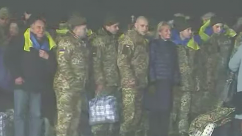 Українці прибули в Київ. Скріншот трансляції "112 Україна"
