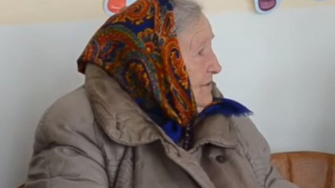 Ветеран УПА провела урок в одній зі шкіл Донбасу