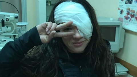 До медиків Руслана не поспішала. Фото:facebook.com/ruslana.lyzhychko.5
