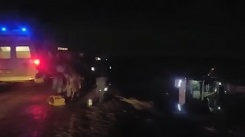 По последним данным, известно о пяти погибших и 13 пострадавших. Скриншот видео ria.ru