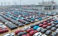 Vehicles for export at Jiangyin terminal of Fuzhou Port in southeast China's Fujian Province. Photo by Xinhua/Lin Shanchuan.
