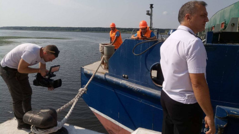 Перевезення кавунів баржею виявилося вигідним. Фото: strana.ua