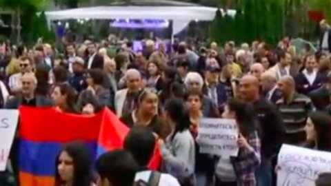 У Єревані масово протестували проти візиту Лаврова