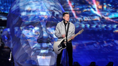 O.Torvald заспівали на сцені Євробачення-2017. Фото: eurovision.ua