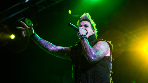 Фронтмен гурту Papa Roach Джейкобі Шеддікс. Фото: Depositphotos