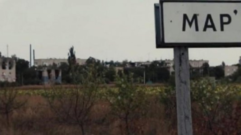 Опубліковано відео з атакованої бойовиками Мар'їнки