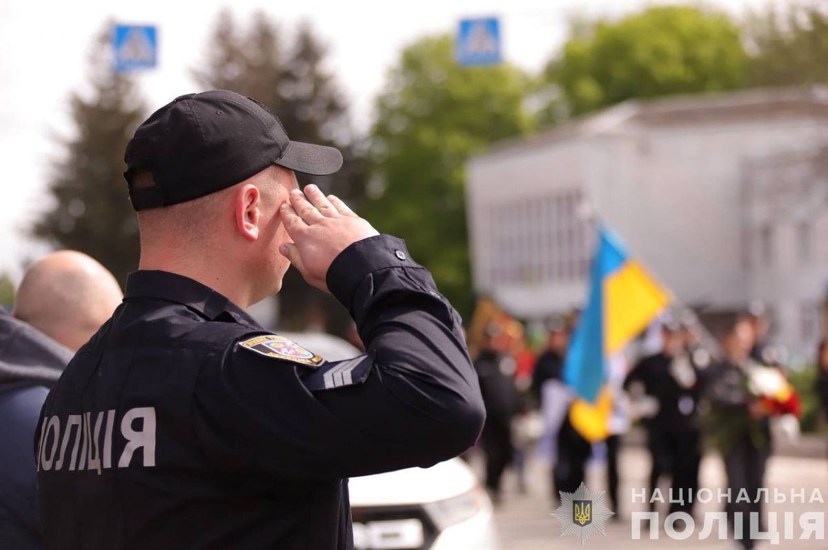 Відбулося про щання із Максимом Зарецьким. Фото: Національна поліція