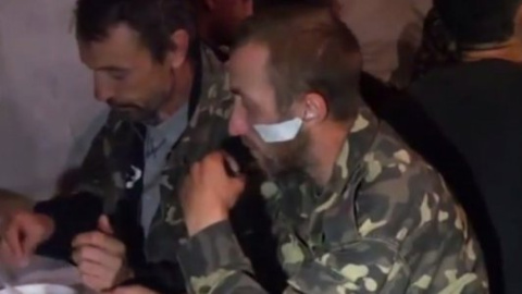 Українські солдати побували в полоні у російських військовослужбовців
