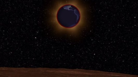 ​NASA организовало прямую трансляцию полного лунного затмения