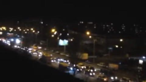 Аварія на Московському мосту стала причиною п'ятничних заторів на Оболоні