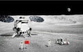 China's lunar landing mission. Photo by Xinhua/Bei He.
