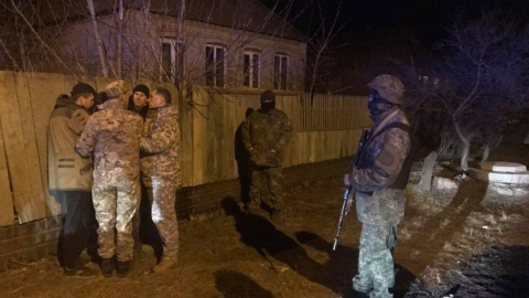 Сем учасників блокадній колони затримали. Фото: www.facebook.com/ira.golubb