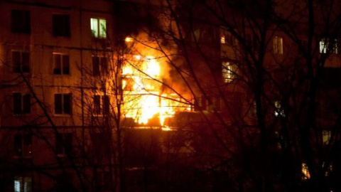 У Харкові під час пожежі в багатоповерховому будинку загинула людина