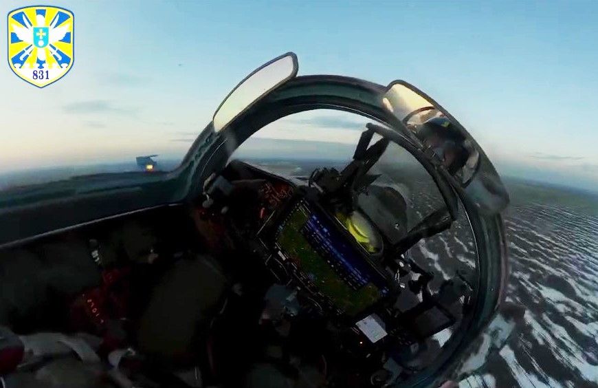 Український Су-27. Скриншот відео