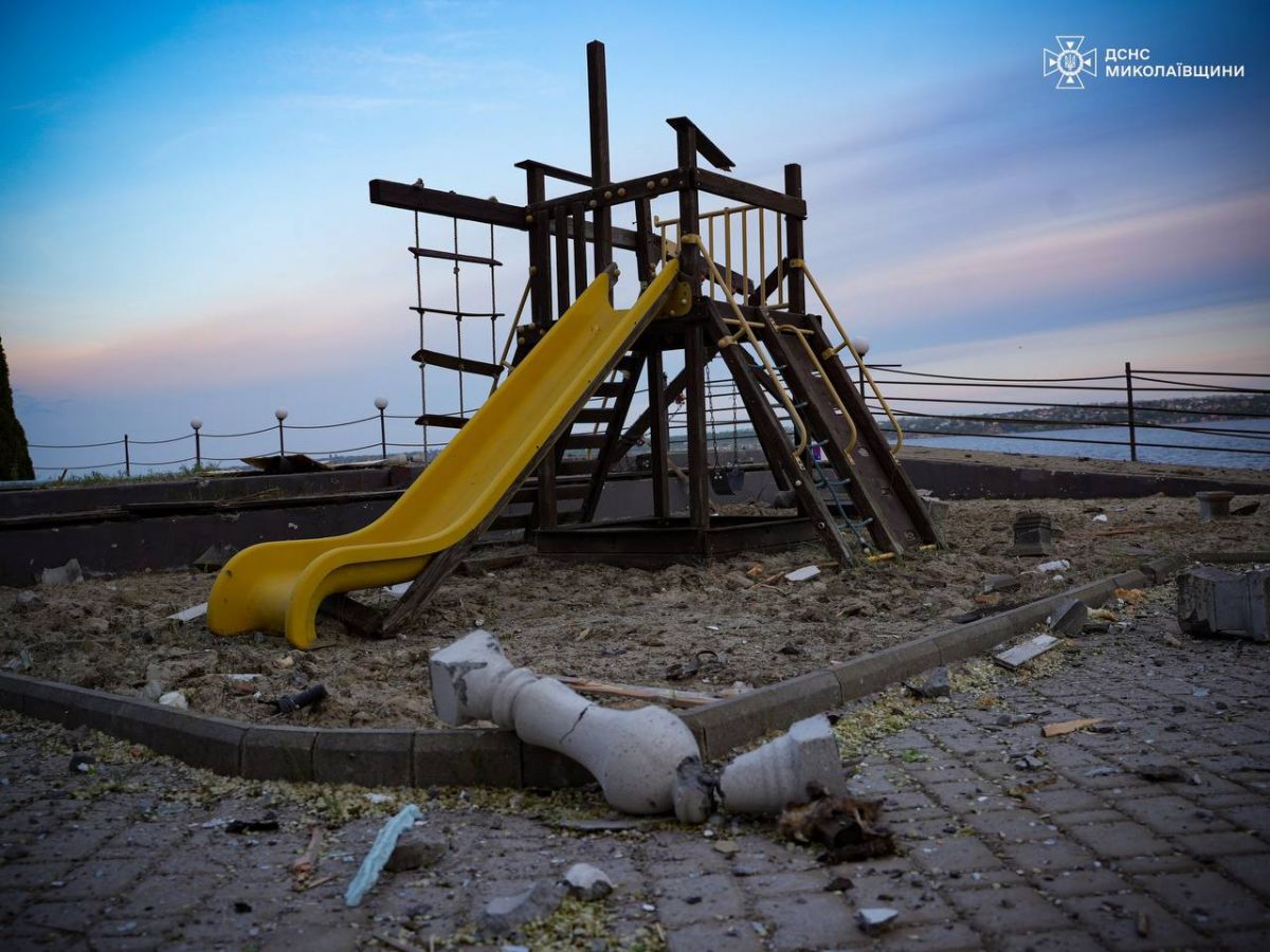Consequences of the russian attack. Photo: SESU