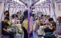 China's urban passenger trips. Photo by Xinhua.